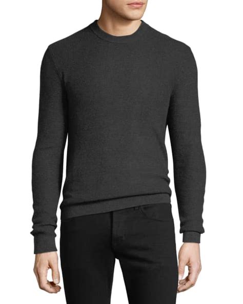 michael kors moulinex mix stitch sweater mens|Michael Kors Men's Moulinex Stitch Pullover Sweater.